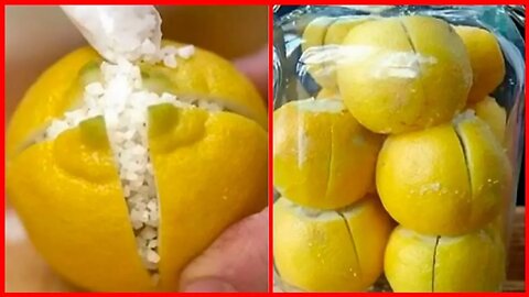 Cut a Lemon in 4 Pieces, Salt It and Put in the Kitchen... Here's Why!
