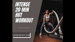 Intense HIIT workout to lose weight (2022)