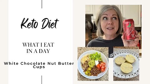 What I Eat In A Day On Keto / Keto Budget Meal / Chocolate Nut Butter Cups