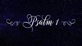 Psalm 1 - Audio Bible Reading - KJV