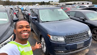 BUYING A RANGE ROVER HSE I FINALLY FOUND THE NEW COPART REBUILD!