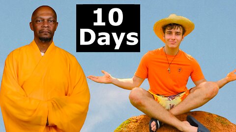 I lived 10 Days with Buddhist Monks