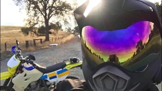 Testing New Tires on my DRZ