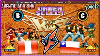 The King of Fighters '96 (AVENTAJADO_SNK Vs. yoyo12) [Peru Vs. Chile]