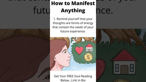 Soul Manifestation (How to Manifest Anything Tutorial) #shorts