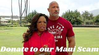 Oprah & The Rock BLASTED for Asking OTHER People to Donate to Their Maui Fund