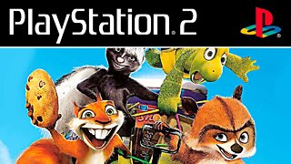 OVER THE HEDGE (PS2) #1 - Gameplay do início do jogo do filme Os Sem-Floresta de PC/XBOX! (PT-BR)