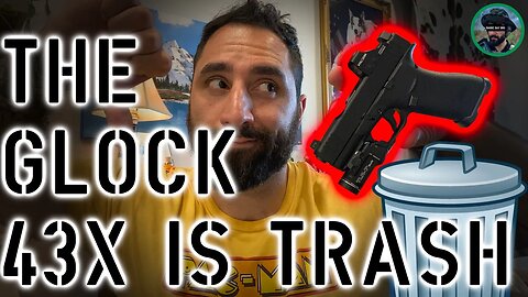 Glock 43x MOS is TRASH!!!