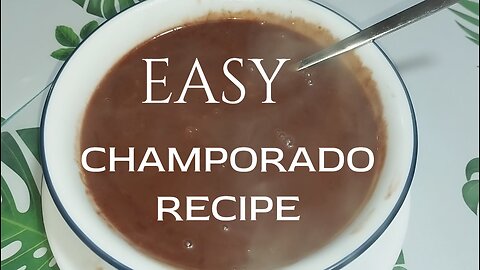 Easy Filipino Chocolate Rice Porridge Recipe (Champorado)