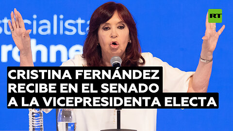 Cristina Fernández recibe a la vicepresidenta electa Victoria Villarruel