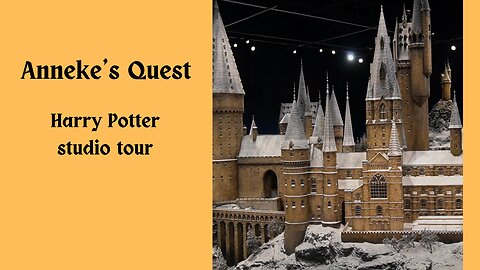 The Harry Potter studio tour, Watford, London. Part 1