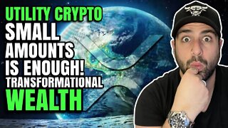 🤑 UTILITY CRYPTO ALTCOINS XRP (RIPPLE), QUANT, XDC, XLM, HBAR, IOTA, ALGO | SMALL AMOUNTS FOR WEALTH