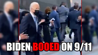 Joe Biden BOOED at 9/11 Memorial