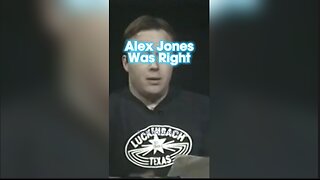 Another Insane Alex Jones Conspiracy Theory Came True - 1990s