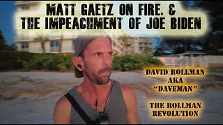 REP. GAETZ on FIRE & The Impeachment Inquiry of Joe Biden!