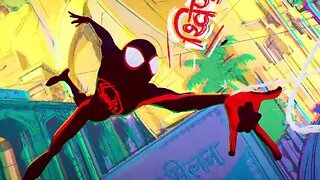 Spiderman Across The Spider Verse is a visual masterpiece