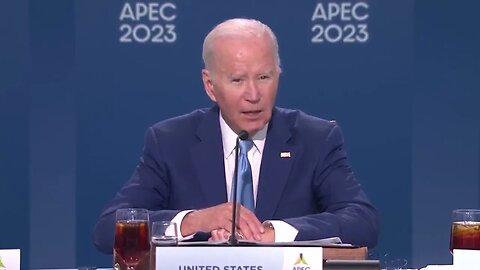 Biden, Slurring, Says He's Asking Congress "To Dramatically Increase Int'l Climate Financing"