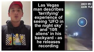 Las Vegas Guy Releases Recording From UFO Crash and Alien Encounter?