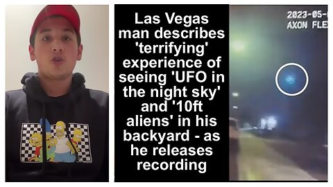 Las Vegas Guy Releases Recording From UFO Crash and Alien Encounter?