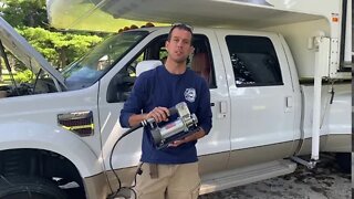 The best air compressor for the beach w your Truck camper or RV Viair 400p