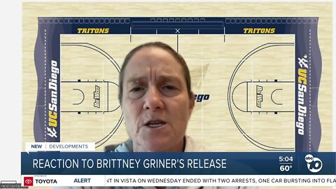 UCSD professor, women's basketball coach on Brittney Griner's release