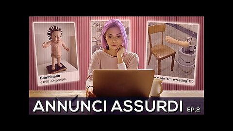 GLI ANNUNCI PIù ASSURDI su siti internet di OGGETTI ASSURDI E INQUIETANTI -VIDEO DI NEURODROME- da notare gli orrori di ortografia fatti dagli abitanti di MERDALIA💩che oltre ad essere degli schiavi e pure felici di esserlo sono pure degli analfabeti