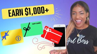 💰 How To Earn Over $1,000 in Free Gift Cards!