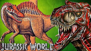 The SAVAGE Spinosaurus versus T.Rex Rematch That Actually Happened! - Jurassic Park
