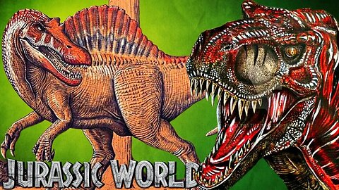 The SAVAGE Spinosaurus versus T.Rex Rematch That Actually Happened! - Jurassic Park