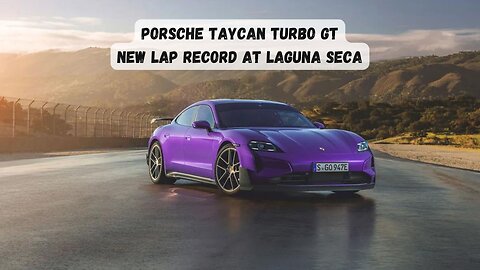 Porsche Taycan Turbo GT Record