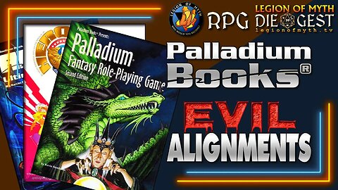 Palladium Books Megaverse: Mixed alignment groups - I'm Evil!