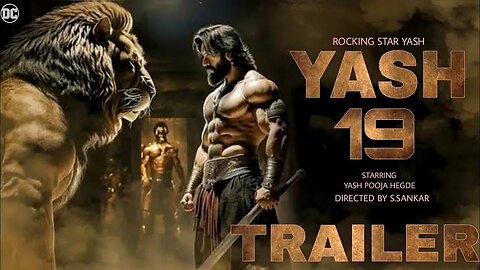 YASH19 - Announcement Teaser | Rocking star Yash | Pooja Hegde, Prasanth Neel, KGF Universe Updates