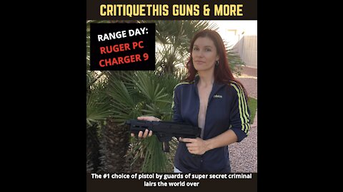 RANGE DAY: Ruger PC Charger 9 - 9MM "PISTOL" Challenge Continues