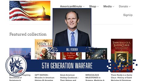 Bill Federer | 5th Generation Warfare | Liberty Station Ep 185