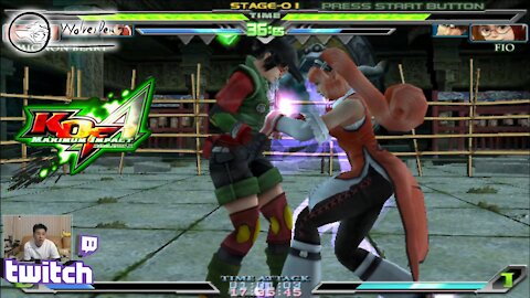 (PS2) KOF Maximum Impact Reg A - 13 - Team 13 - Mignon Beart, Ninon Beart, Athena Asamiya