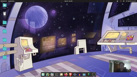 Peek inside my desktop - Testing my OBS Studio Screen Recorder and Webcam