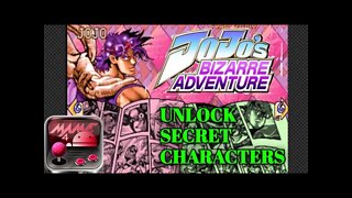 How to UNLOCK SECRET CHARACTERS for Jojo's Heritage for the Future for MAME4DROID