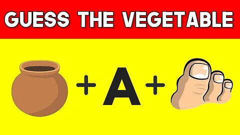 Can You Guess The Vegetable By Emoji Emoji Puzzles