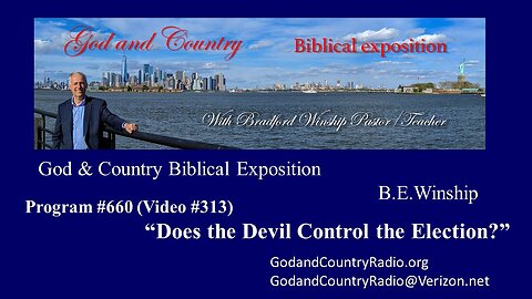 313 - Does The Devil Control the Election?