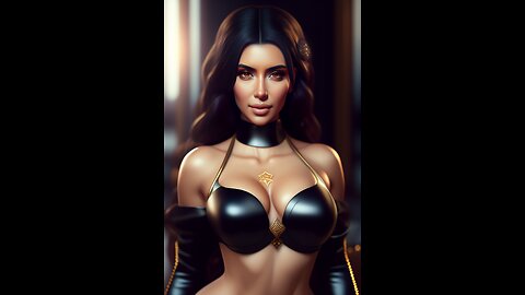 Kim Kardashian AI rendered images Hot & Sexy