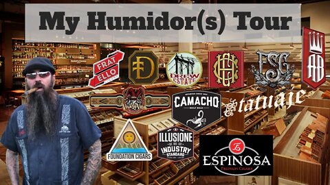 My Cigar Humidor (s) Tour 2021 | Cigar Prop