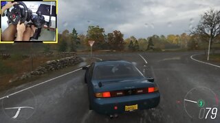 NISSAN SILVIA KS Forza Horizon 4 gameplay Logitech g29