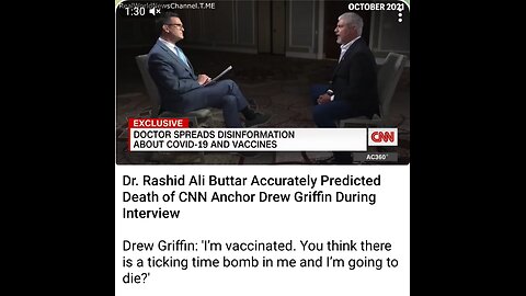 Dr. Rashid Ali Buttar Accurately Predicted Death of CNN Anchor Drew Griffin During Interview!