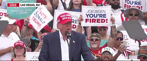 President Donald Trump Las Vegas, Nevada Rally 6/9/24