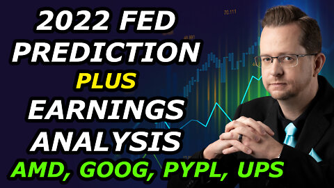 2022 Fed Prediction + Earnings Analysis - AMD, GOOG, PYPL, UPS - Wednesday, February 2, 2022