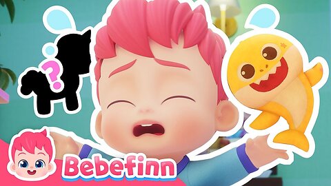 The Shadow Hunting 👤❓ | Where Is Finn's Baby Shark? | Bebefinn Playtime Compilation | Musical Story