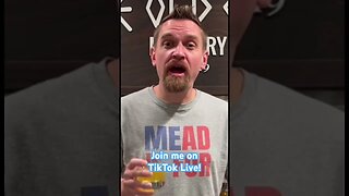 Join me on TikTok Live tomorrow at 7pm EST! #mead #tiktok