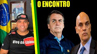 AGORA!! Bolsonaro vai receber Alexandre de Moraes no Planalto HOJE