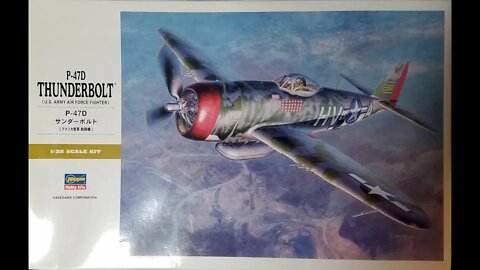 1/32 Hasegawa P-47D Review/Preview