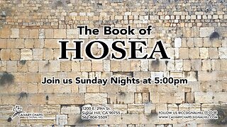 God the only deliverer - Hosea 13